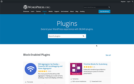 WordPress plugins